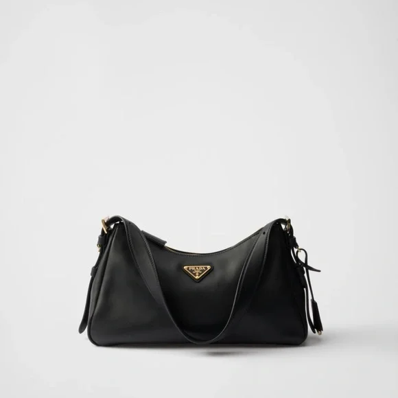 Prada Black and Gold Shoulder Bag - Picture 4 of 6
